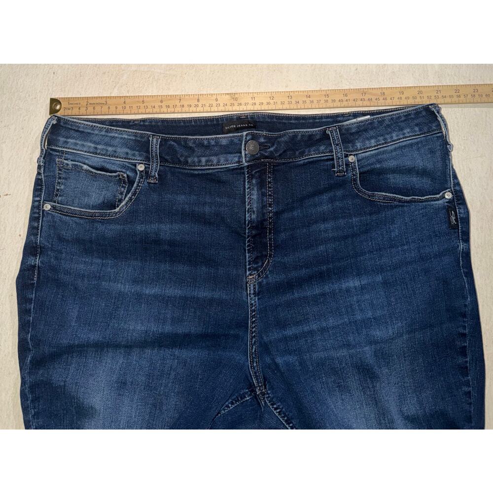 Silver jeans Co women’s Avery straight blue jeans - Picture 11 of 16
